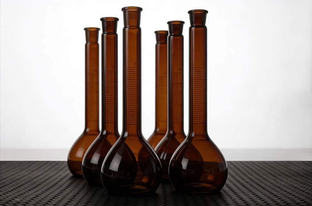 Колбы мерные для светочувствительных веществ